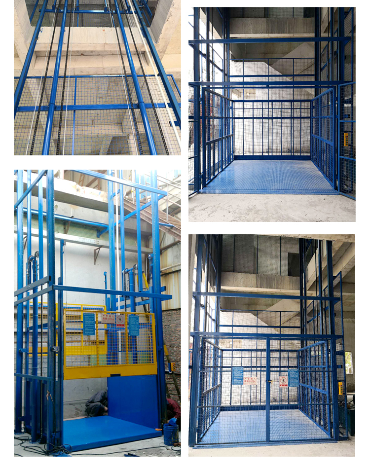 導(dǎo)軌式升降平臺安裝實例2